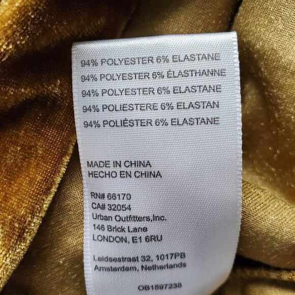 Micro Mini Skirt Skort Velvet Y2K Schoolgirl Grunge Retro Velvet Caramel 90s XS - Picture 9 of 14